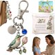 thumbnail image 3 of Hummingbird Keychain for Mom Meaningful Gift, Floral Enamel Pendant for Purse Backpack, Inspirational Resilience Charm for Women, Love Filled Keepsake for Mother, 3 of 9