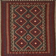 thumbnail image 1 of Ahgly Company Indoor Square Traditional Brown Southwestern Area Rugs, 4' Square, 1 of 6