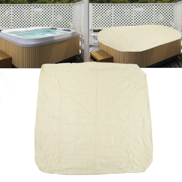 Protector De Cubierta De Bañera De Hidromasaje Al Aire Libre, Cubierta De Bañera De Hidromasaje Cubierta Cuadrada De Spa, Cubierta De Spa A Prueba De Agua