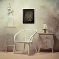 thumbnail image 4 of Grey, Jace 12x14 Black Modern Framed Museum Art Print Titled - Coastal Patterns Dark, 4 of 5