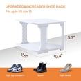 thumbnail image 2 of Organizador de zapatos HHK Henhaokan de 5 niveles para armario, color gris, 2 of 7