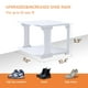 thumbnail image 2 of Organizador de zapatos HHK Henhaokan de 5 niveles para armario, color gris, 2 of 7