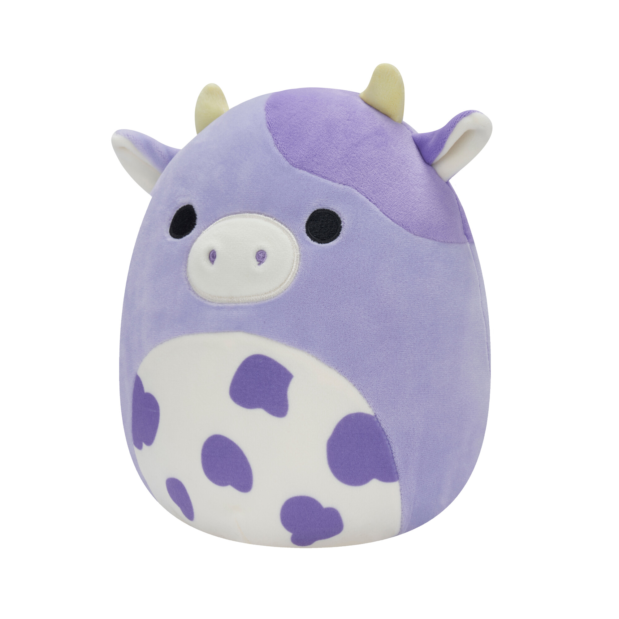 Squishmallows 7.5 inch Bubba the Purple Cow with Spotted Belly - Child ...