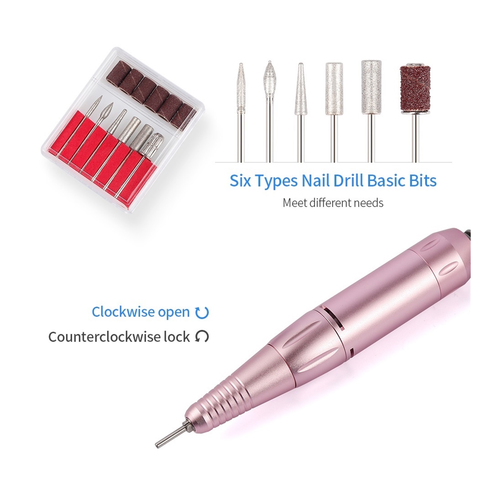 3 IN 1 Nail Machine Set With 108W LED Lamp Nails Dryer And Powerful Vacuum Cleaner & Electric Nail Drill Manicure Machine