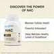 thumbnail image 5 of Puregen Labs N-Acetyl-L-Cysteine (NAC) 600mg, Supports Immune, Respiratory, Liver Health, NAC 600 mg, Potent antioxidant Support, Free-radicals, Easy to Absorb - 60 Vegetarian Capsules, 5 of 5