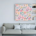 thumbnail image 3 of Trademark Fine Art 'Happy Baby Pattern IB' Canvas Art by Farida Zaman, 3 of 3