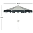 thumbnail image 4 of Safavieh City Fashion 9' Market Crank Auto Tilt Umbrella, Beige/Navy, 4 of 6