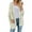 Beige, variant on Turilly Womens Jackets Ladies Women's Ladies Solid Open Front Soft Chunky Pocket Long Sleeve Coat Outerwear Cardigan
