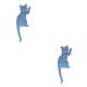 thumbnail image 4 of Wosthever gancho de gato de dibujos animados, imanes de nevera estéreo, gancho colgante, decoración del hogar, nevera, pegatinas Type2 NO2, 4 of 6