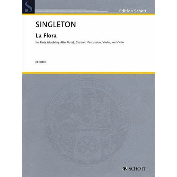 La Flora : For Alto Flute, Clarinet, Violin and Cello - Sco