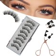 thumbnail image 5 of Niuniu Magnetic Eyelashes 3d Artificial Eyelashes Set, Reusable Double Magnetic False Eyelashes, Natural Look Of False Eyelashes, 5 of 5