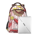 thumbnail image 7 of FORMRS Kids School Backpack Elementary Student Unisex Travel Bookbag with Reflective Stripes, Red Lobster, 7 of 7