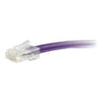 thumbnail image 1 of C2G Cat5e Non-Booted Unshielded (UTP) Network Patch Cable - Patch cable - RJ-45 (M) to RJ-45 (M) - 50 ft - UTP - CAT 5e - stranded - purple, 1 of 3