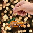 thumbnail image 2 of NYC Taxi and Christmas Tree Ornament, 2 of 3
