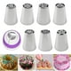 thumbnail image 3 of Kit profesional de decoración de cupcakes con boquillas rusas reutilizables para galletas 8 piezas, 3 of 9