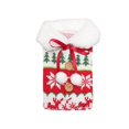 thumbnail image 2 of Bolsas de Navidad, cubierta de botella roja, cubierta de polvo de botella, bolsa de botella de Navidad para mesa decoración de cena de Navid Árbol de Navidad perfecl Tapa de botella de vino, 2 of 8