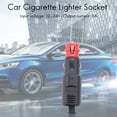 thumbnail image 4 of 12V Car Lighter Socket Power Plug Connection Male Adaptor, 4 of 8