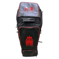 Hammer Black Edition Duffle Wheelie Cricket Bag - Black