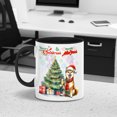thumbnail image 3 of Merry Christmas and Happy New Year Santa Shiba Inu Holiday Xmas Winter 2025 11oz Accent Two-tone Mug Shibas Dog Lovers Gifts Idea Coffee Tea Cup - 00024, 3 of 5