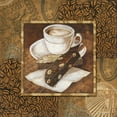 thumbnail image 2 of Gorham, Gregory 12x12 Gold Ornate Wood Framed with Double Matting Museum Art Print Titled - Coffee I, 2 of 4