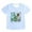 AB3 Light Blue, variant on Dinosaur Print Tops For Kids Short Sleeve Crew Neck Shirts Cute Breathable Boys Children'S Summer Clothes 4-5 Years