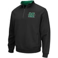thumbnail image 2 of Men's Colosseum Black Marshall Thundering Herd Tortugas Logo Quarter-Zip Jacket, 2 of 4