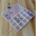 thumbnail image 6 of potrochi Tackle Box Fishing Tackle Box Organizer Clear Tacklebox Bead Organizer Box Plastic Organizer Tackle Storage Boxes with Dividers, Fishing Tackle Tray Box, 6 of 7