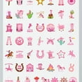thumbnail image 4 of 35pcs-50pcs Western Stickers Stationery Stickers Cartoon Cowgirl PVC Stickers for Laptops Suitcases, 4 of 9