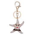 thumbnail image 2 of Bolso llavero moda llavero cadena llavero coche bolso monedero llavero regalo blanco estrella de mar Blanco Magideal Bolso llavero, 2 of 5