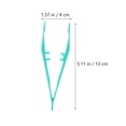 thumbnail image 2 of Shisuyan Plastic Beads Craft Tweezers Assorted Color 25Pack 5.1X1.6X0.5In, 2 of 8