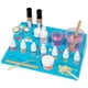 thumbnail image 3 of Thames & Kosmos Yummy Rainbow Lip Balm Lab STEM Kit | Make Lip Balms, Glosses | Strawberry, Grape, Banana Flavors & Cosmetic Jars | Chemistry & Biology of Skin Care | 2-Language (EN/FR), 3 of 4