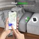 thumbnail image 3 of Rastreador Bluetooth para iOS (Find My), Localizador de Llaves y Equipaje, Sonido Fuerte, Batería Reemplazable, Resistente al Agua IP67, Pack de 2, 3 of 7