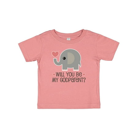 

Inktastic Godparent Proposal Godmother Gift Baby Boy or Baby Girl T-Shirt