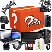 Surprise Tech Assortment Electronics Decorative Box: 6-25 Random Premium Electronics - A Unique Collection for Enthusiasts