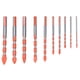 thumbnail image 1 of Juego de 10 brocas multifuncionales de 3/4/5/6/8/10/12/14/16 mm, brocas triangulares para madera, 1 of 14
