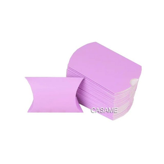 Caja de Papel Kraft de colores para dulces, bolsas de embalaje para regalos de Navidad, recuerdos de boda, decoraciones para fiestas de cumpleaños, 10/20/30 piezas