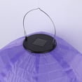 thumbnail image 4 of Lámpara Solar Linterna Nailon Impermeable para Festivales () Púrpura, 4 of 9