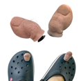 thumbnail image 1 of Encantos del zapato del dedo del pie 3D Encanto del cocodrilo del dedo gordo del pie con peludo, divertido encanto del cocodrilo del dedo gordo del pie, encantos del dedo del pie del cocodri, 1 of 5