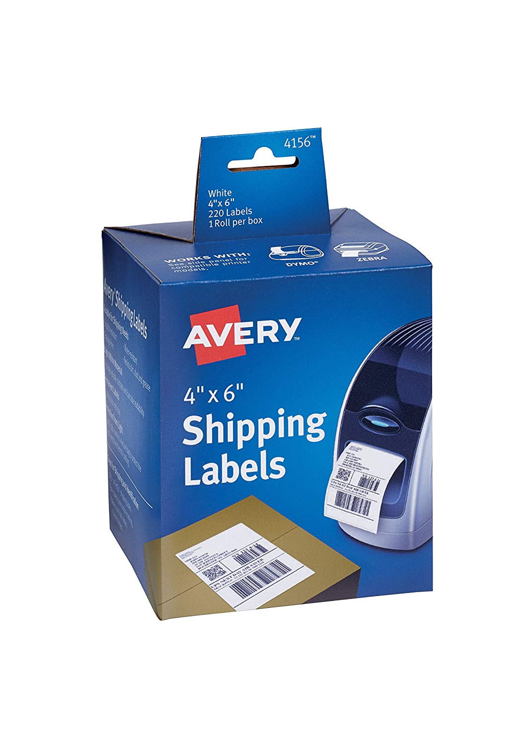 Labels for Dymo Label Printers, Same Size as Dymo 1744907 Labels, 4