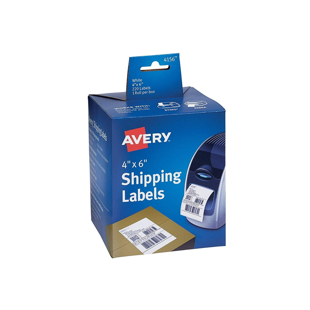 Labels for Dymo Label Printers, Same Size as Dymo 1744907 Labels, 4" x