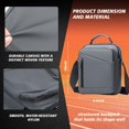 thumbnail image 2 of Bolsa de transporte Discus AKABIKE Track and Field Athletics, gris, 2 of 7