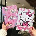 thumbnail image 3 of Y2K Hello Kitty Sanrios Pu Ipad Case for Ipad Pro9.7 2017 2018 Mini12345 All Inclusive Cover Anti-Fall Student Girlfriend Gift FGS, 3 of 7