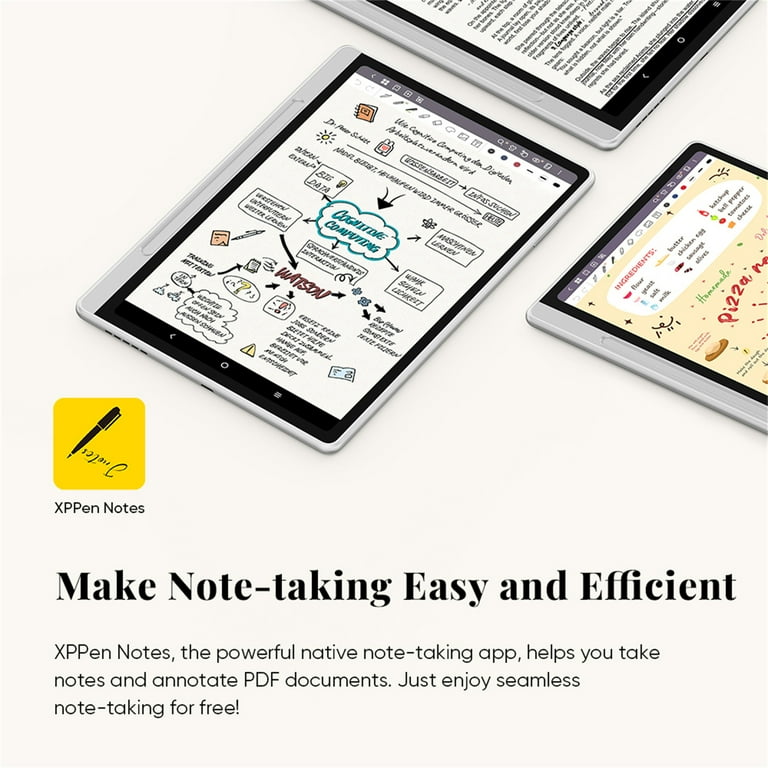 XPPen 3 in 1 Color Digital Notebook 10.95'' Paper Note Taking