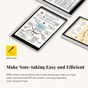 XPPen 3 in 1 Color Digital Notebook 10.95 Paper Note Taking Tablet with 16384 Pressure Levels Battey-Free X3 Pro Pencil 2 Magnetic Folio 6+128GB Magic Note Pad for Writing/Reading/Meeting/Study