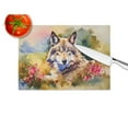 thumbnail image 4 of Wolves Wolf Glass Cutting Board Large 12 in x 15 in, 4 of 5