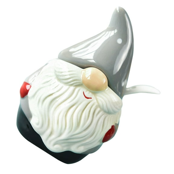Ceramic Christmas Shape Candy Boxes Creative Storage Can Seasoning Jar with Airtight Lid, Decorative Boxes Jar for Christmas Party