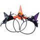 thumbnail image 1 of 3 Unids Pelo Aro Halloween Calabaza Bruja Sombrero Tela de Araña Patrón de Fiesta Diadema Carnaval de Halloween Hermoso Partido Suministros para niño, 1 of 6