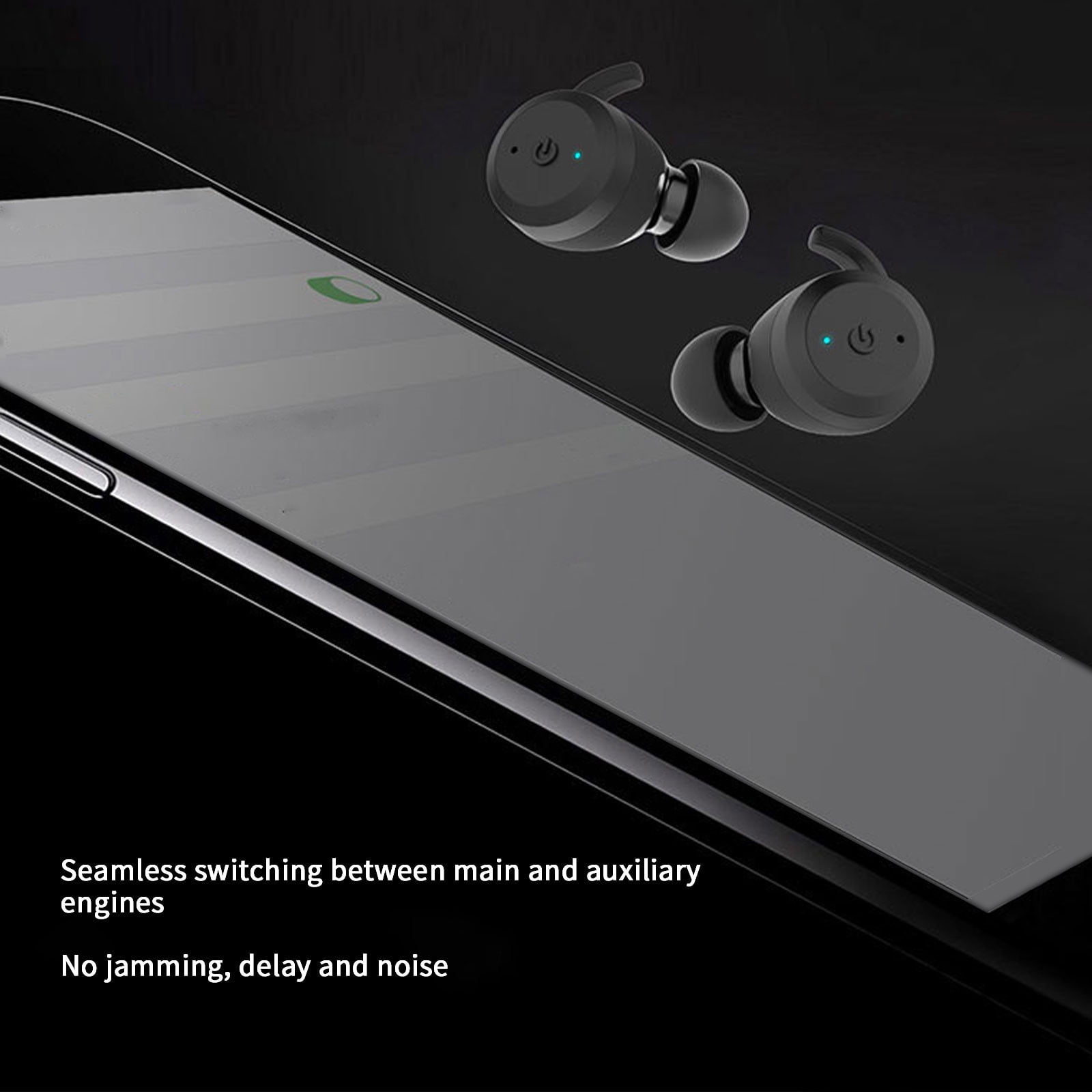 Deal of the day Prime today True Wireless Bluetooth Earbuds & Charging Case - Pink, Dual Connect, IPX4 Sweat Resistance, Bluetooth 5 Connection, 3 EQ Sound Settings Signature, Balanced, Bass Boost