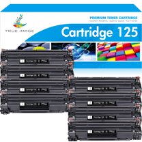 True Image 8-Pack Compatible Toner Cartridge for Canon 125 LBP6000 MF3010 Hign Yeild(Black)