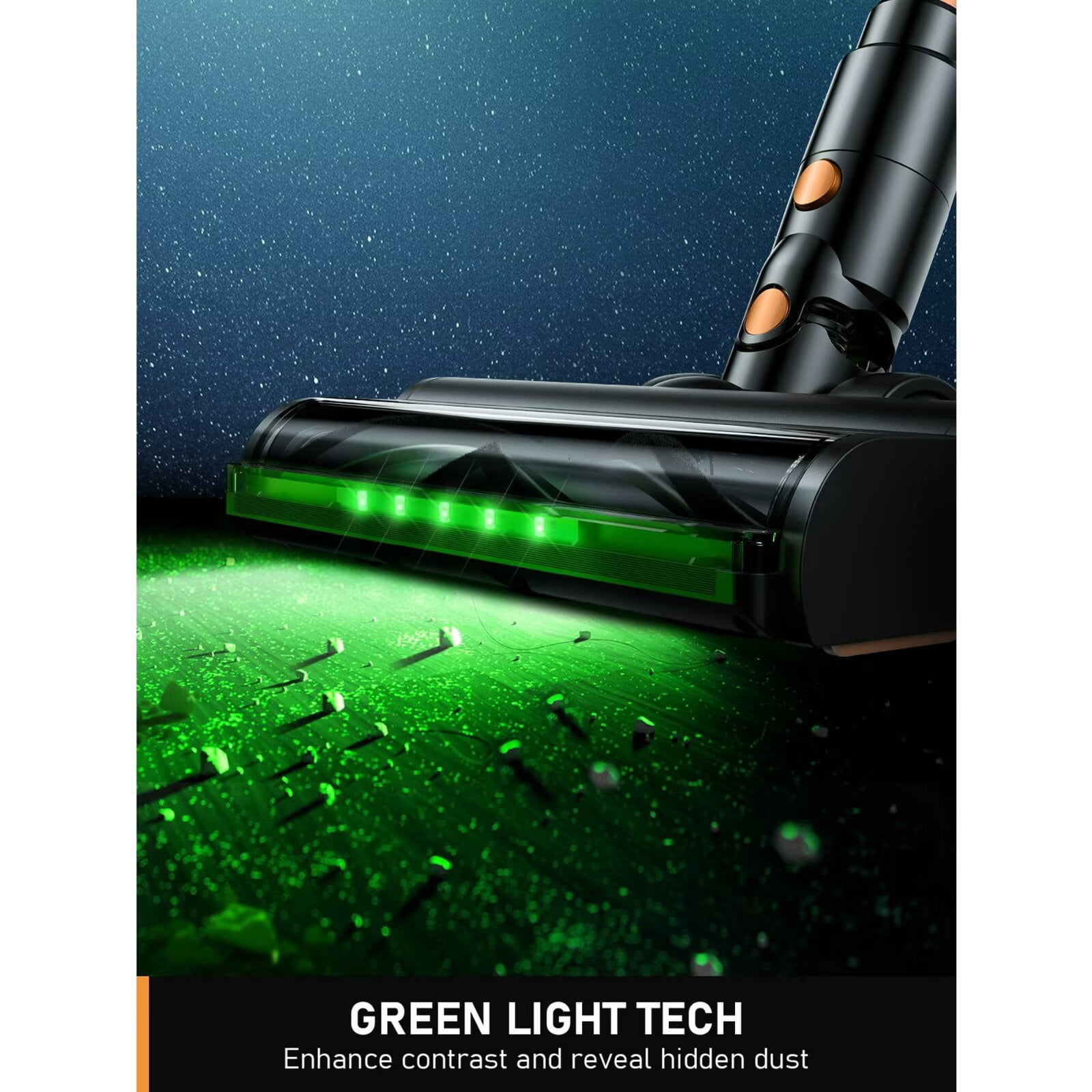 MOONJJ 350W Cordless Vacuum Cleaner, 30Kpa 8 in 1 Lightweight Stick Vacuum, Anti-Tangle Brush with Green Light, 40mins Runtime Rechargeable Vacuums for Hardwood Floor, Carpet, Pet Hair, Pink